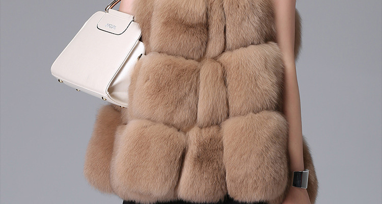 Fox Fur Vest 771 Details 3