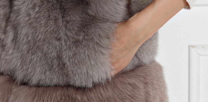 Fox Fur Vest 792 Details 2