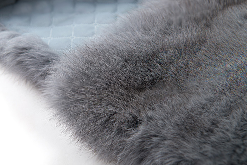 Fox Fur Vest 818 Details 1