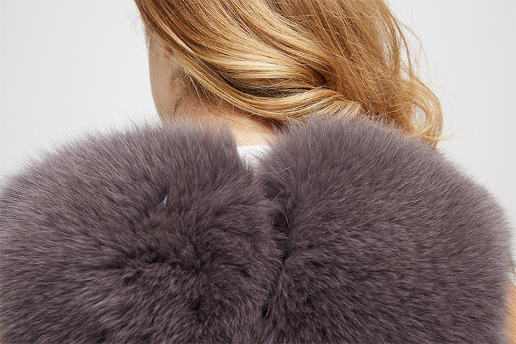 Fox Fur Vest 963 Details 13