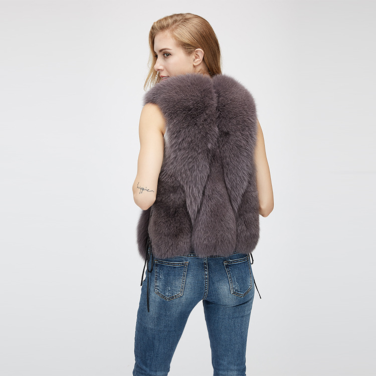 Fox Fur Vest 963 Details 10