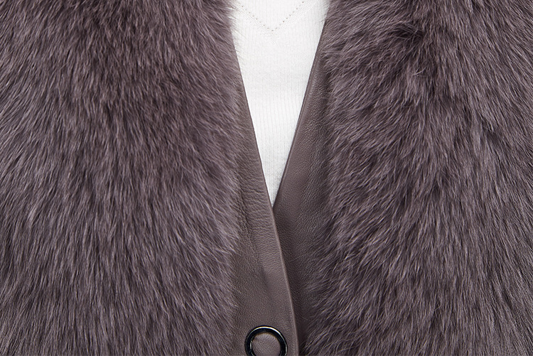 Fox Fur Vest 963 Details 11