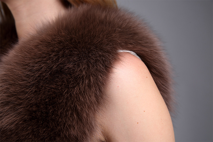Fox Fur Vest 964 Details 12