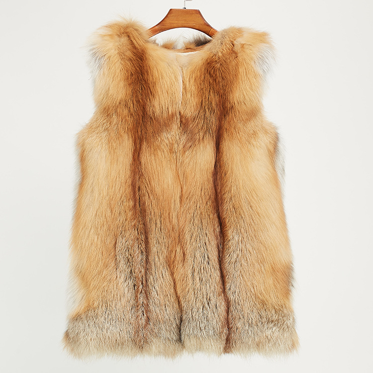 Fox Fur Vest 965 Details 16