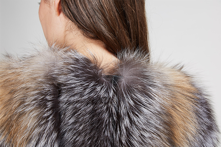 Fox Fur Vest 973 Details 10