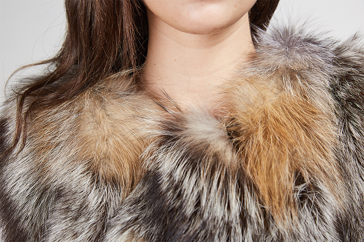Fox Fur Vest 973 Details 8