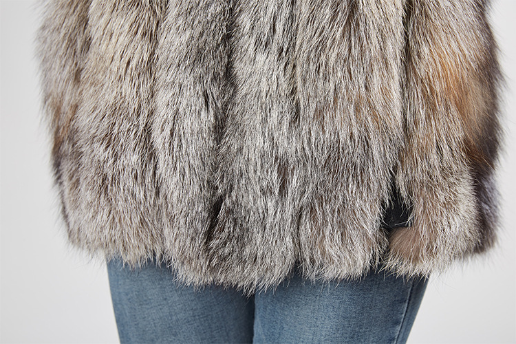 Fox Fur Vest 973 Details 9