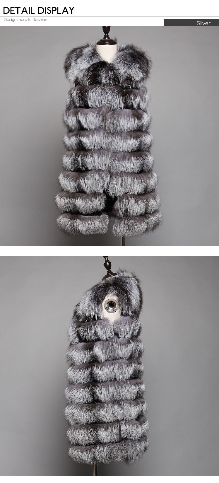 Women's Fox Fur Vest  631_06