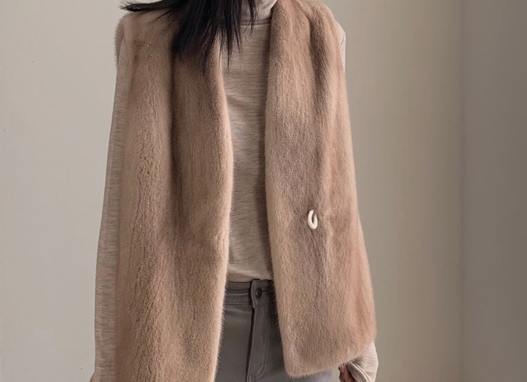 Mink Fur Vest 0044-3