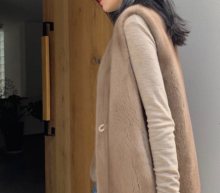 Mink Fur Vest 0044-4