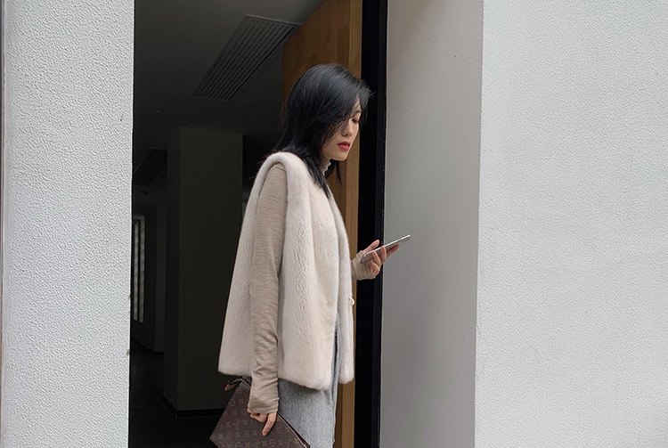 Mink Fur Vest 0044-11