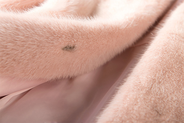 Mink Fur Vest 708 Details 4