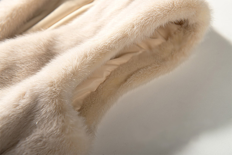 Mink Fur Vest 708 Details 14