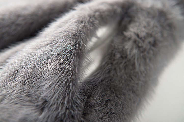 Mink Fur Vest 708 Details 9