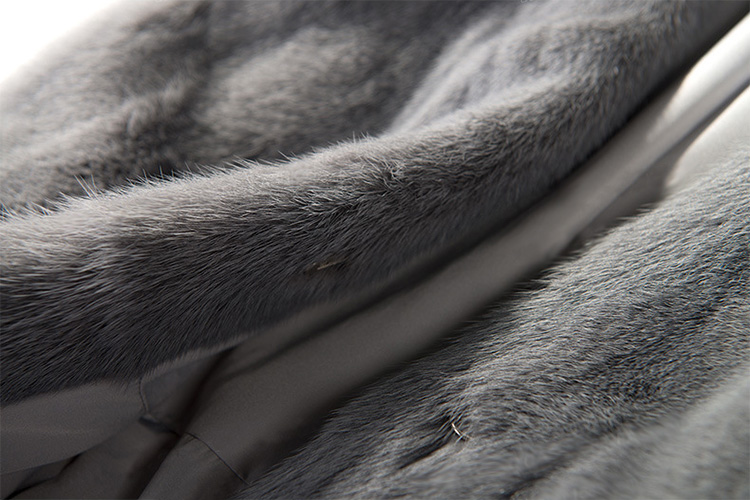 Mink Fur Vest 708 Details 13