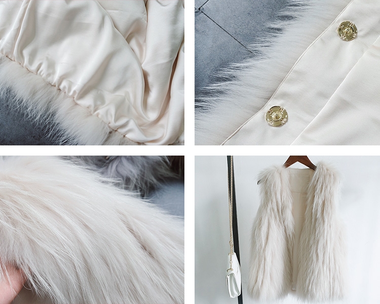 Raccoon Fur Vest 310-5