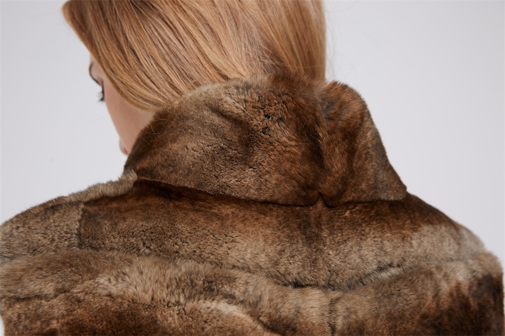 Rex Rabbit Fur Vest 211 Details 2