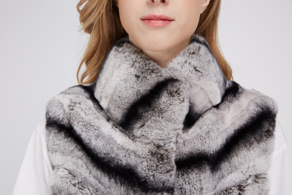Rex Rabbit Fur Vest 217 Details 2
