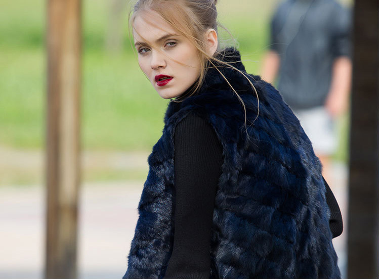 Sable Fur Vest 052 Details 3