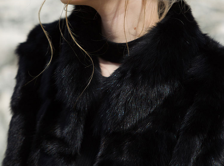 Sable Fur Vest 054 Details 4