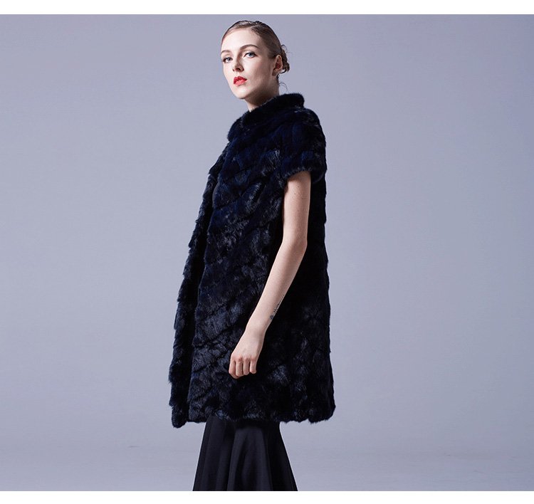 Sable Fur Vest 055 Details 5