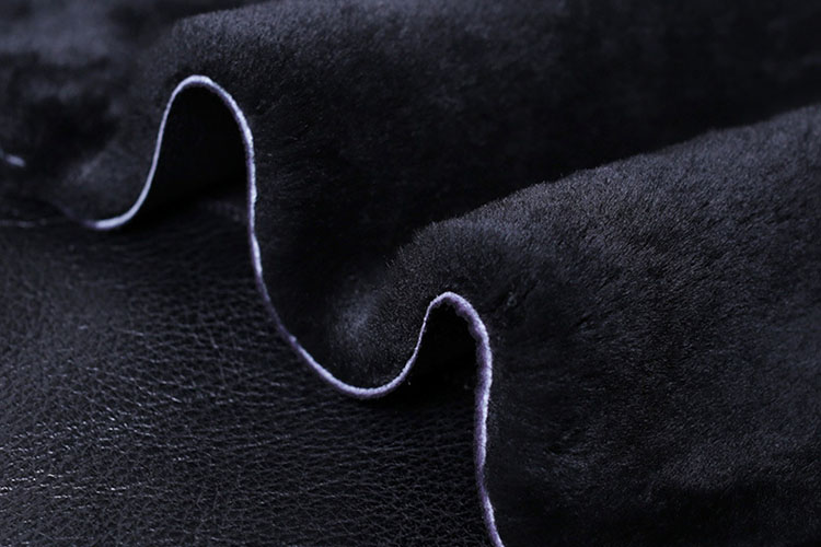 Full Length Reversible Shearling Sheepskin Belt Vest 702 Details 5