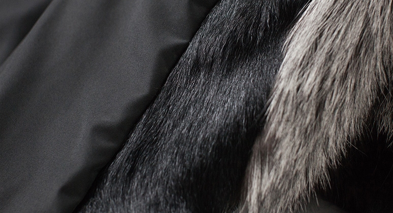 Men's Silver Fox Fur Coat 351-5