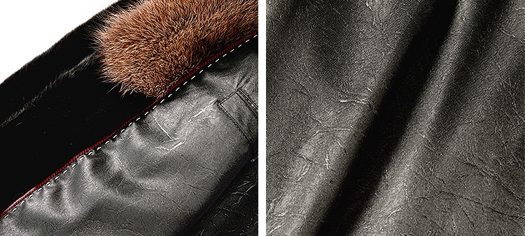 Men's Mink Fur Coat 394-5