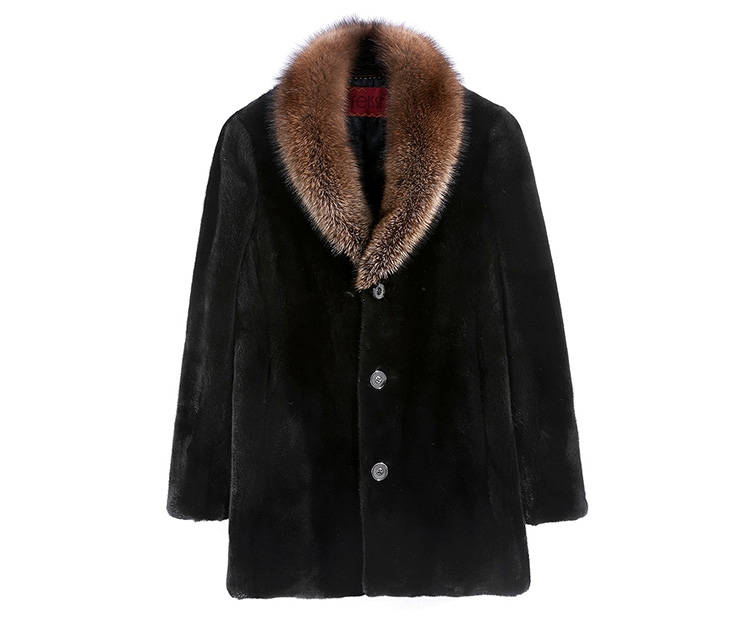 Men's Mink Fur Coat 394-1