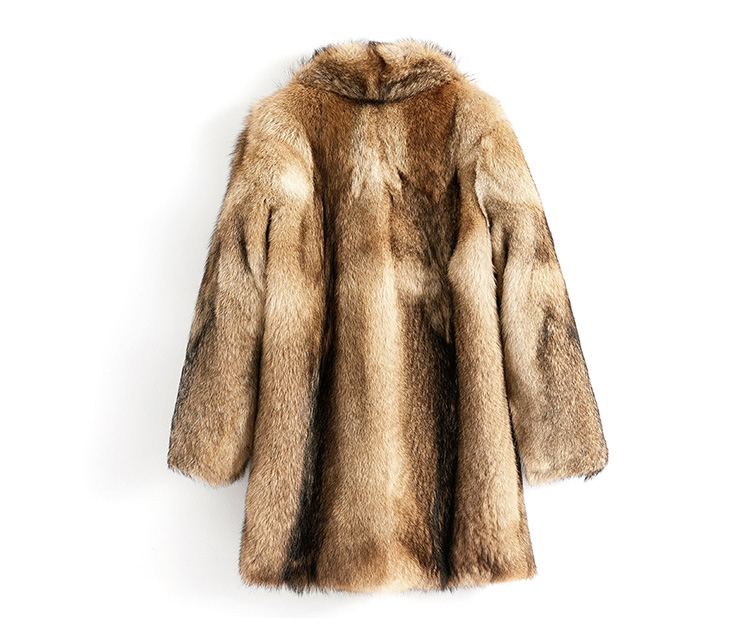 Men's Coyote Fur Coat 392-3