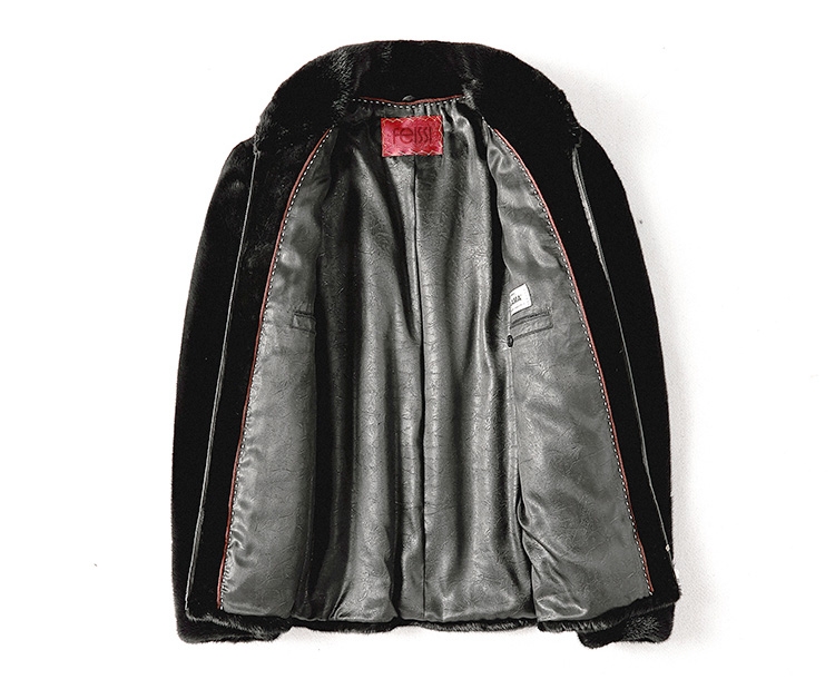 Men's Mink Fur Jacket 391-2